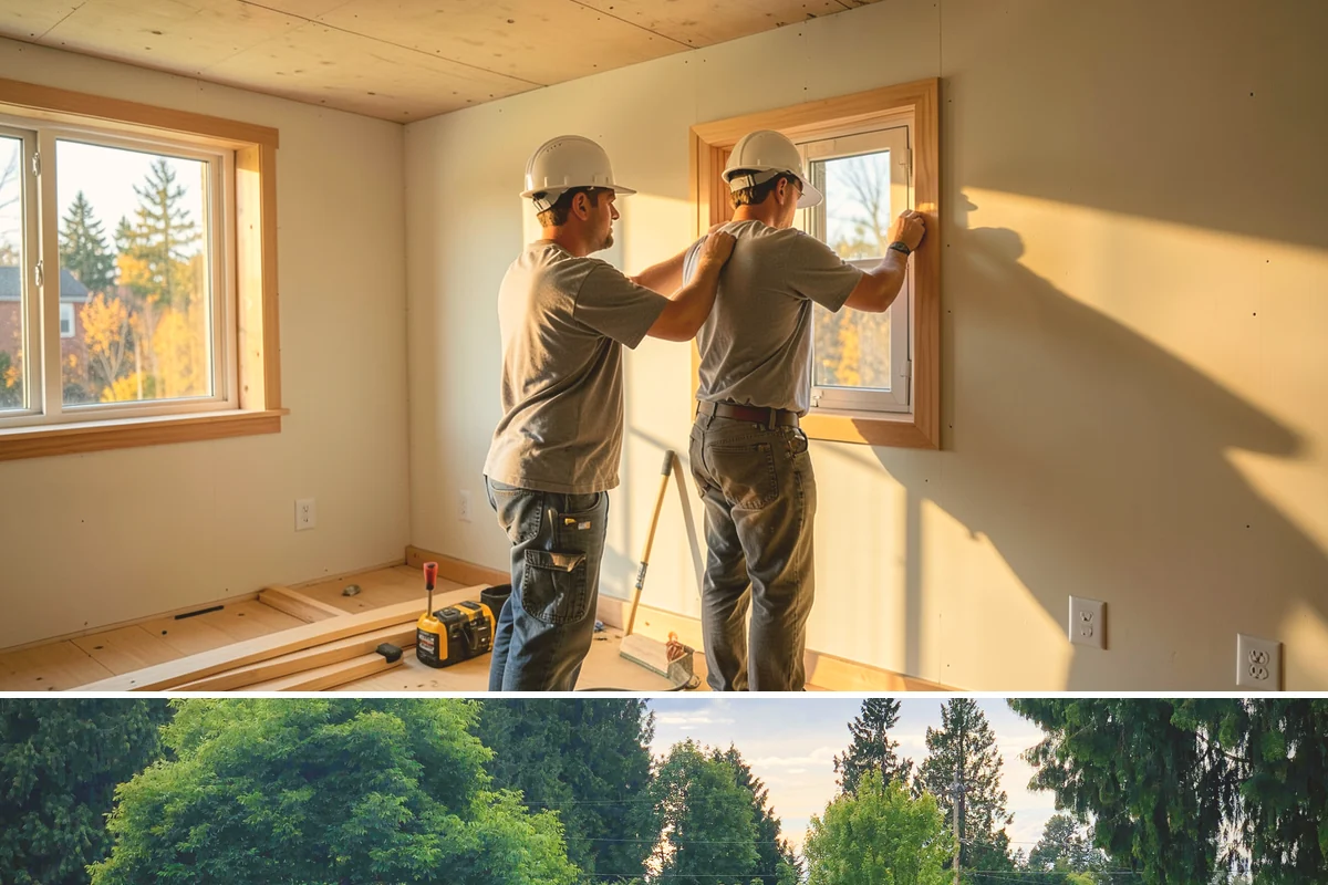 Garage Apartment Construction in Bonney Lake, Pierce County, WA - We prioritize framing and roofing the two-level structure during summer to keep it weather-tight before fall.
