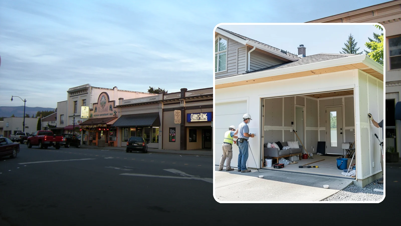 Garage Apartment Construction in Burlington, Skagit County, WA - A garage apartment adds a full living unit above or beside a garage for guests, family, or rental income.