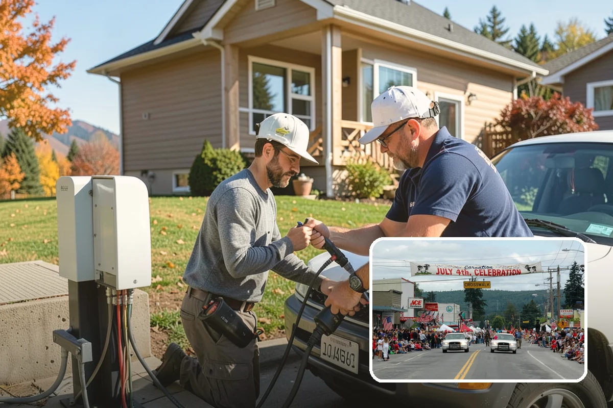 Garage Apartment Construction in Carnation, King County, WA - Creates potential rental or guest income