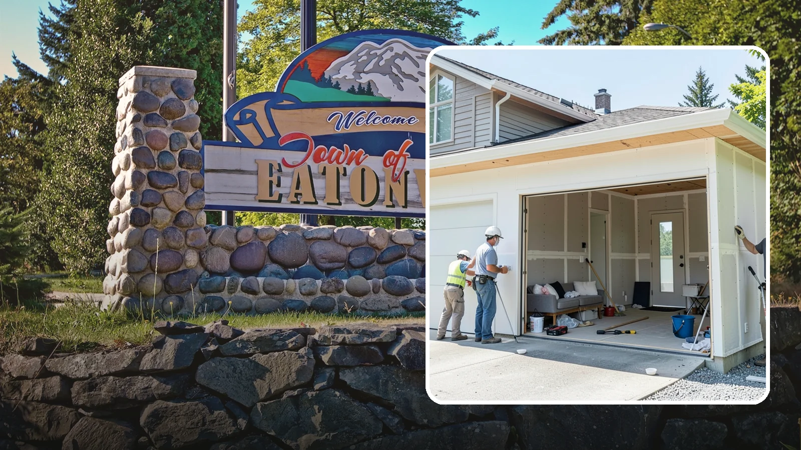Garage Apartment Construction in Eatonville, Pierce County, WA - A garage apartment adds a full living unit above or beside a garage for guests, family, or rental income.