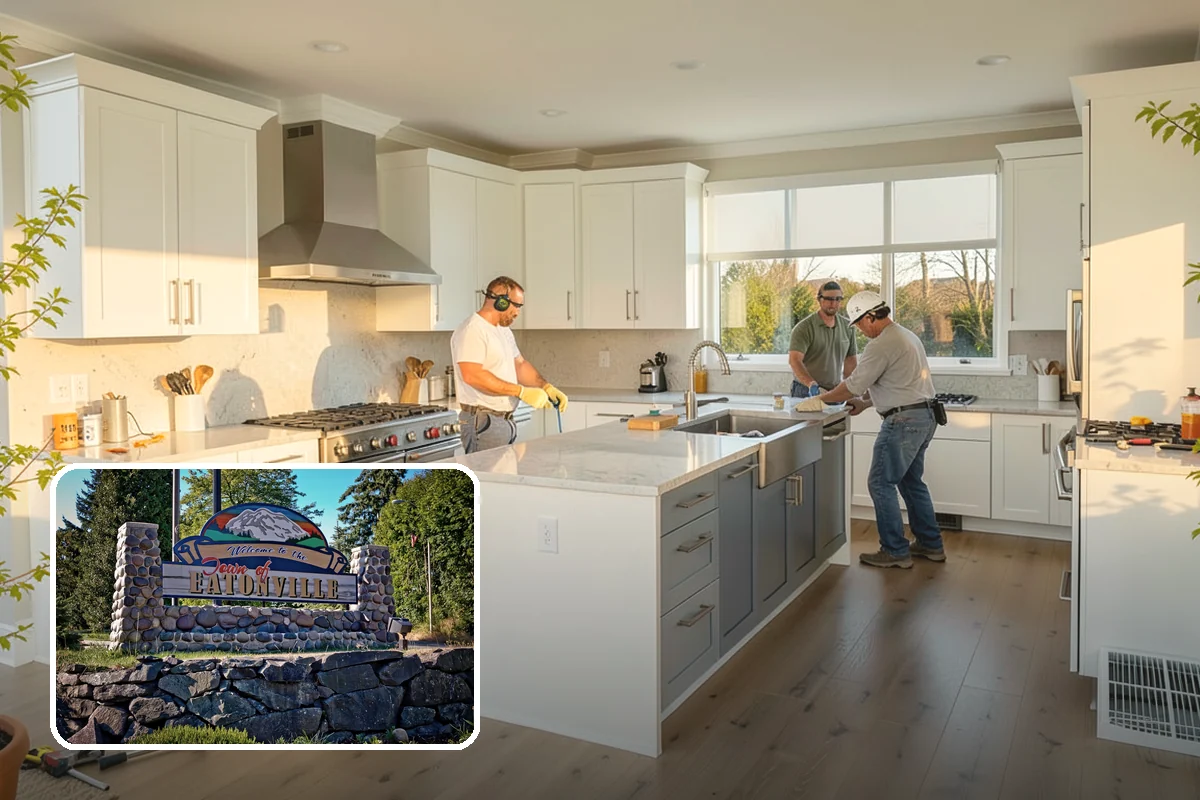 Garage Apartment Construction in Eatonville, Pierce County, WA - Creates potential rental or guest income