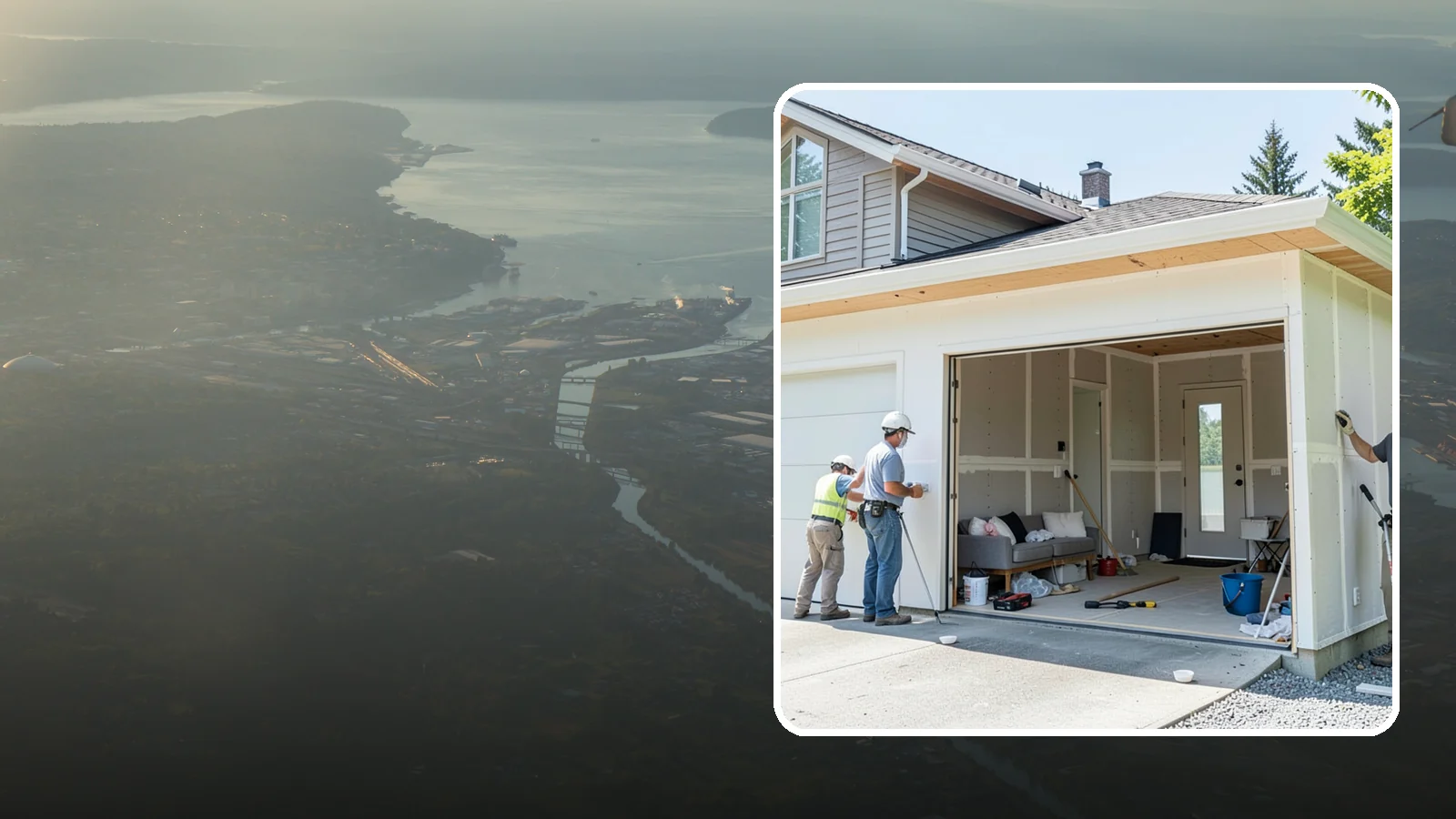 Garage Apartment Construction in Fife, Pierce County, WA - A garage apartment adds a full living unit above or beside a garage for guests, family, or rental income.