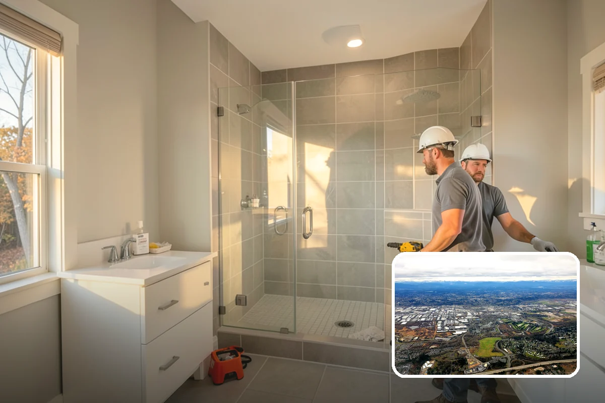 Garage Apartment Construction in Kent, King County, WA - Creates potential rental or guest income