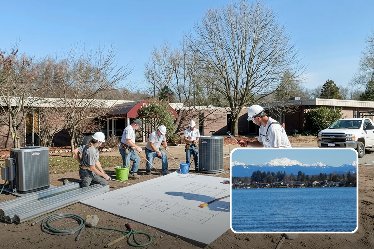 Garage Apartment Construction in Lake Stevens, Snohomish County, WA - Creates potential rental or guest income