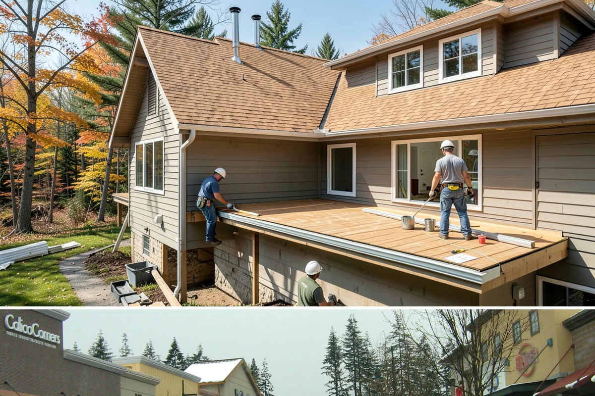 Garage Apartment Construction in Mill Creek, Snohomish County, WA - We prioritize framing and roofing the two-level structure during summer to keep it weather-tight before fall.