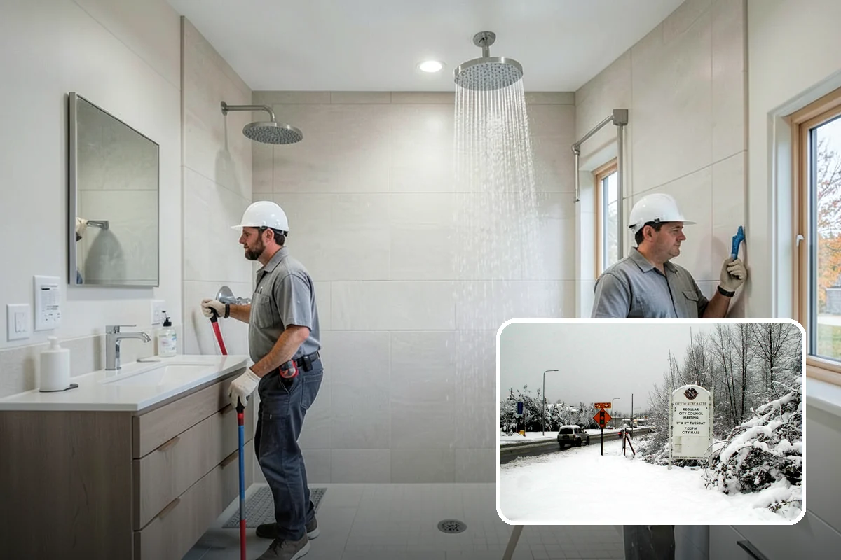 Garage Apartment Construction in Newcastle, King County, WA - Creates potential rental or guest income