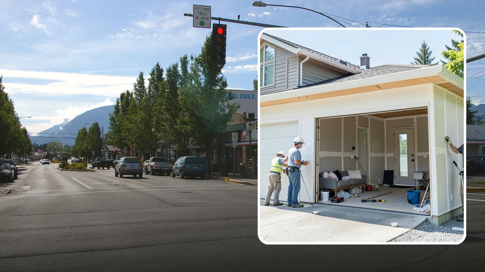 Garage Apartment Construction in North Bend, King County, WA - A garage apartment adds a full living unit above or beside a garage for guests, family, or rental income.