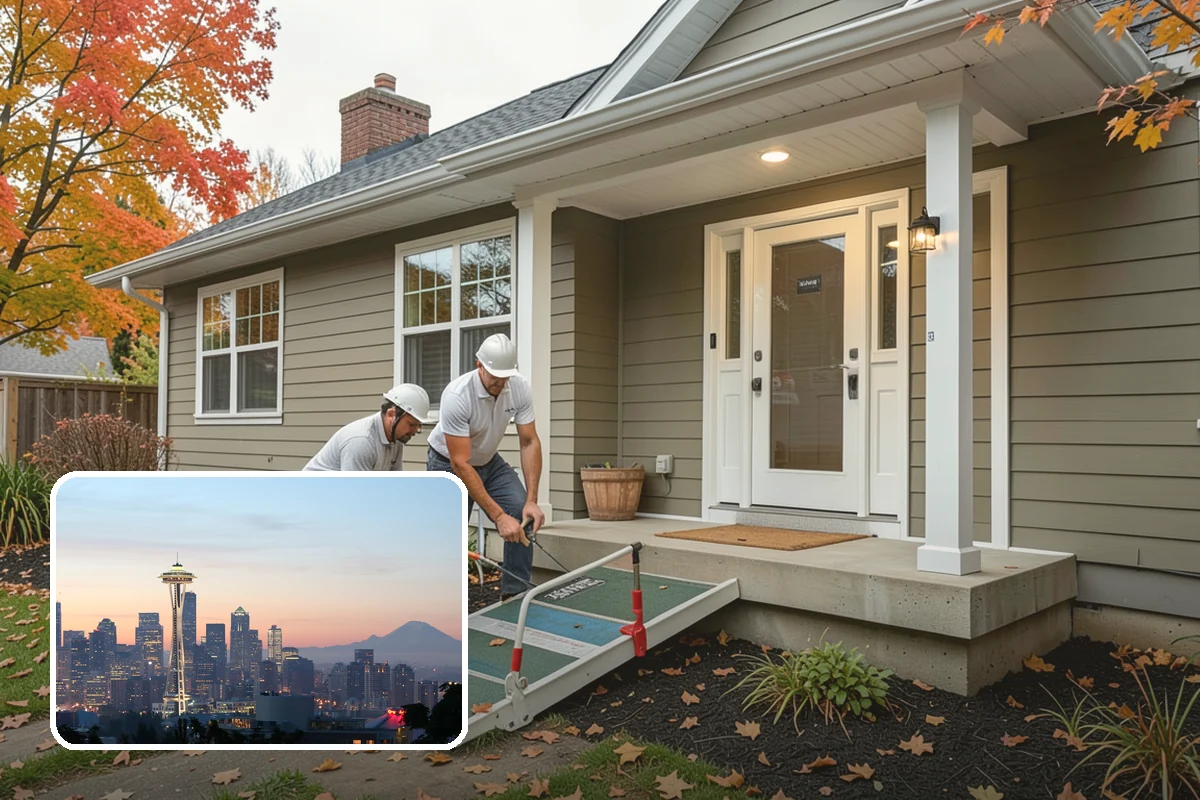 Garage Apartment Construction in Seattle, King County, WA - Creates potential rental or guest income