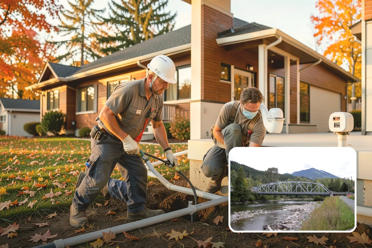 Garage Apartment Construction in Skykomish, King County, WA - Creates potential rental or guest income