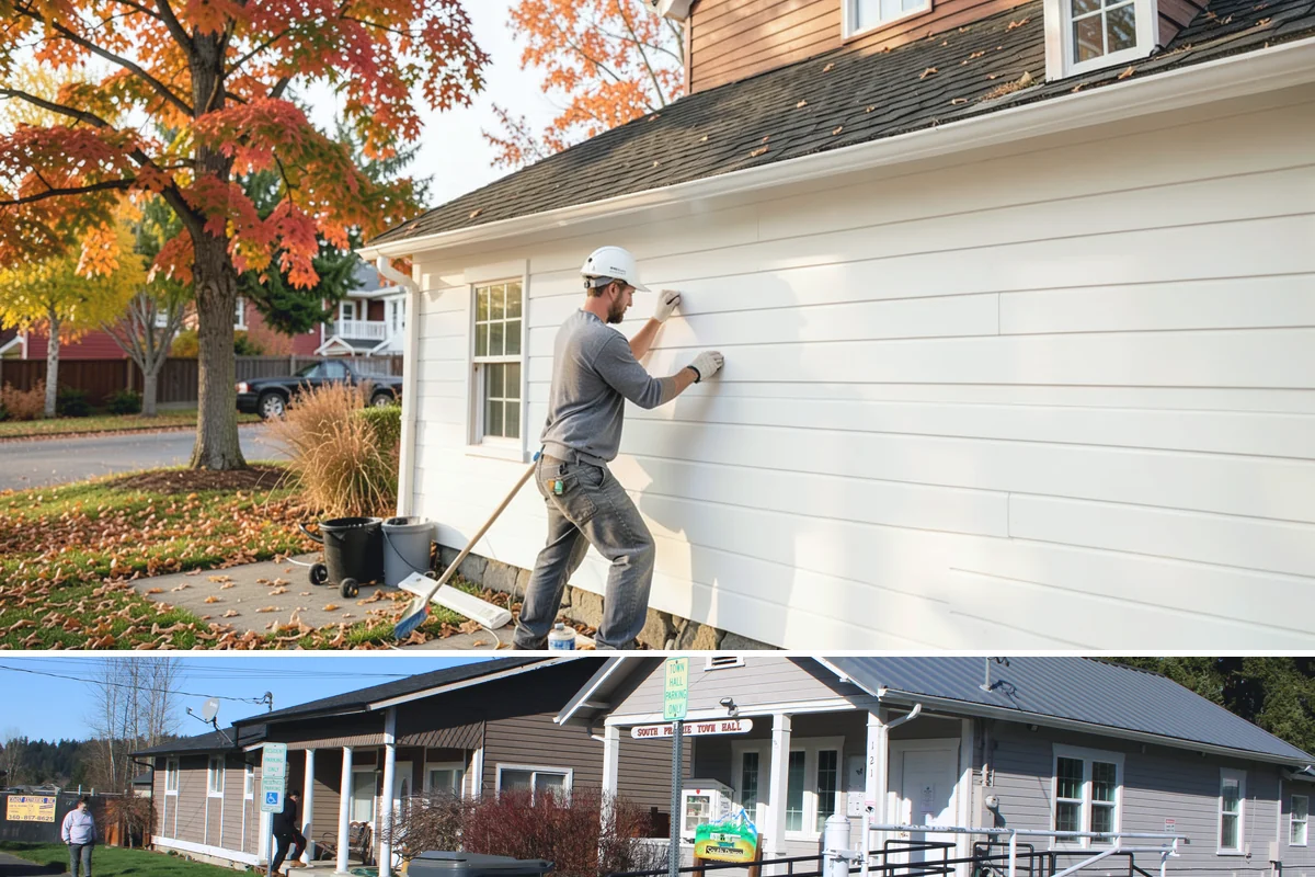 Garage Apartment Construction in South Prairie, Pierce County, WA - We prioritize framing and roofing the two-level structure during summer to keep it weather-tight before fall.