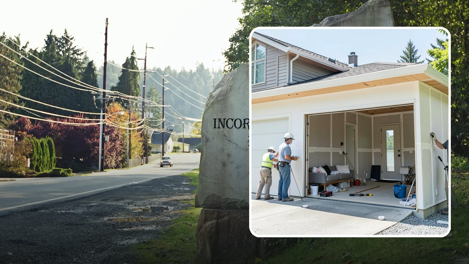 Garage Apartment Construction in Wilkeson, Pierce County, WA - A garage apartment adds a full living unit above or beside a garage for guests, family, or rental income.