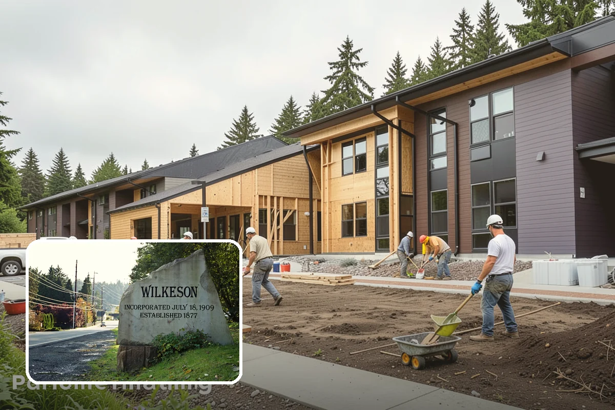 Garage Apartment Construction in Wilkeson, Pierce County, WA - Creates potential rental or guest income