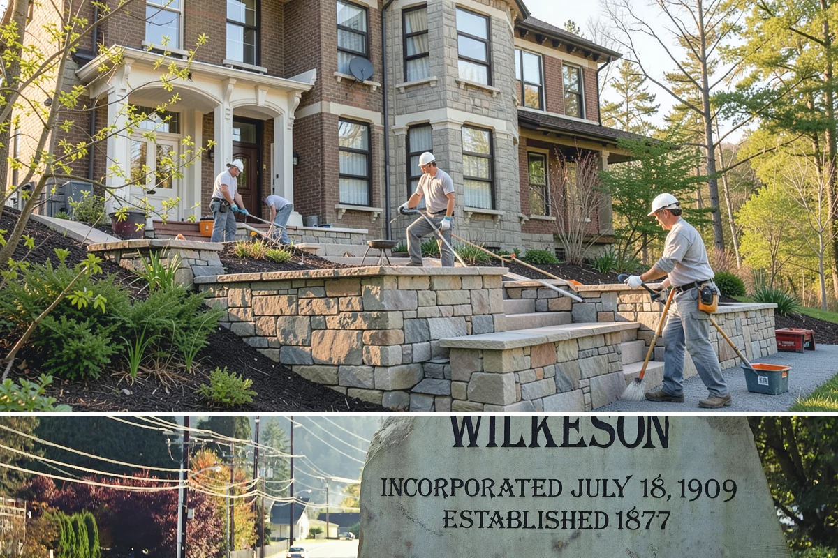 Garage Apartment Construction in Wilkeson, Pierce County, WA - We prioritize framing and roofing the two-level structure during summer to keep it weather-tight before fall.