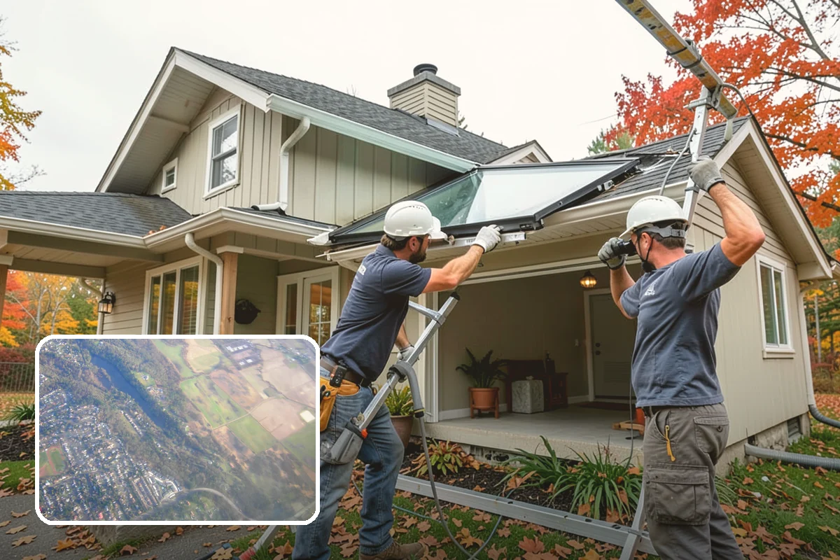 Garage Attic Storage in Algona, King County, WA - Uses otherwise wasted overhead space