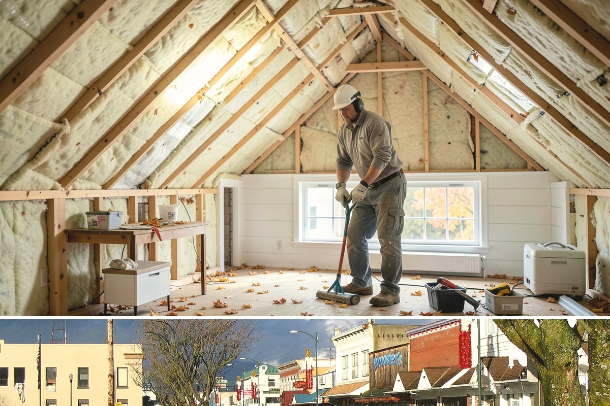 Garage Attic Storage in Arlington, Snohomish County, WA - Overhead storage work happens year-round indoors, with fall a common choice for stowing summer gear before the wet season arrives.