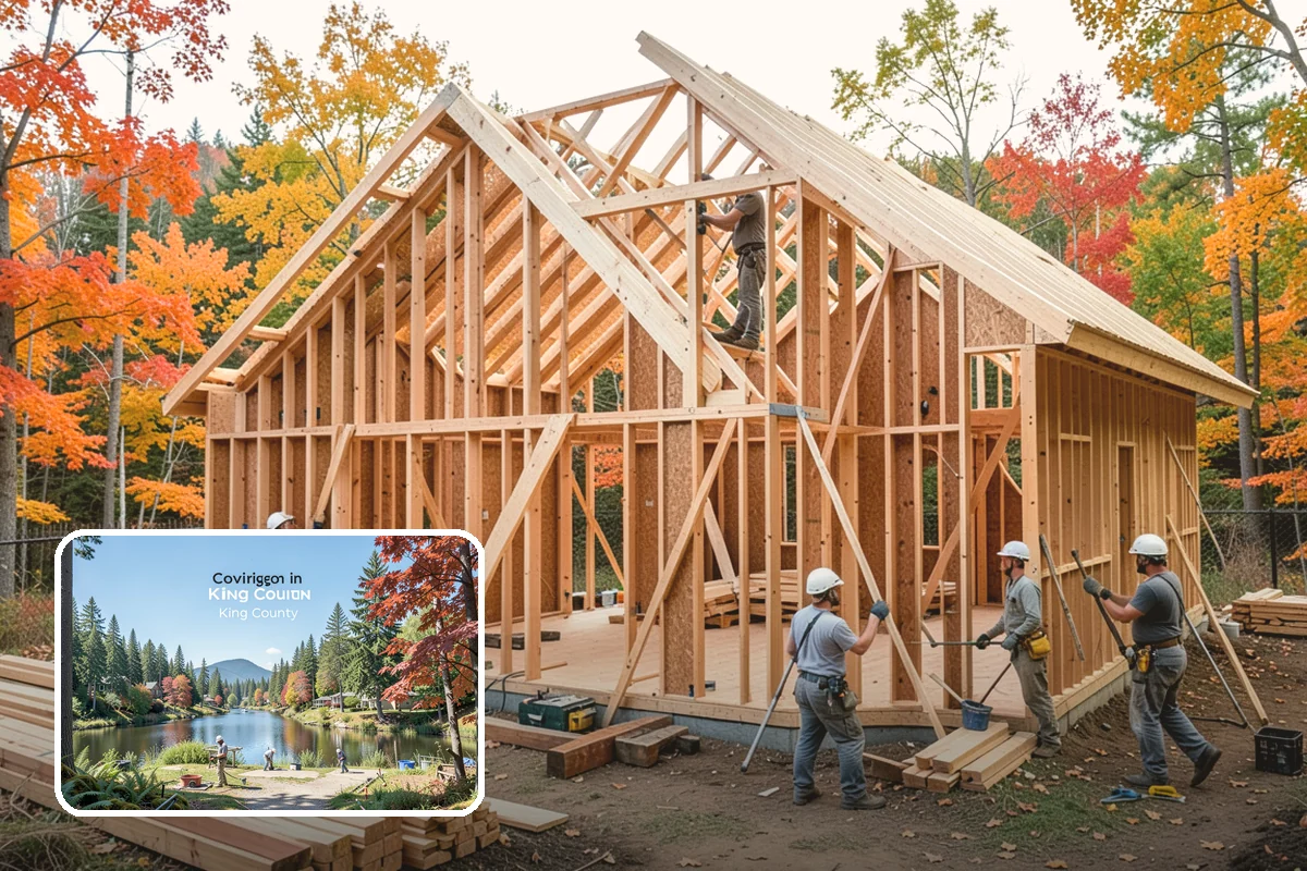 Garage Attic Storage in Covington, King County, WA - Uses otherwise wasted overhead space