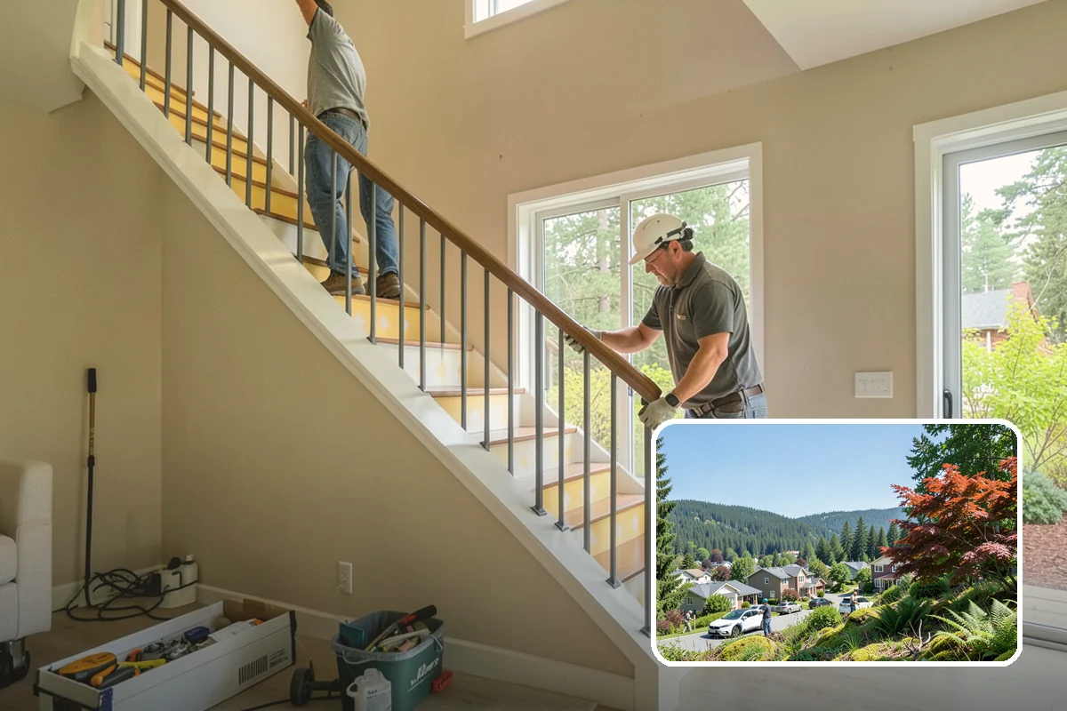 Garage Attic Storage in Index, Snohomish County, WA - Uses otherwise wasted overhead space