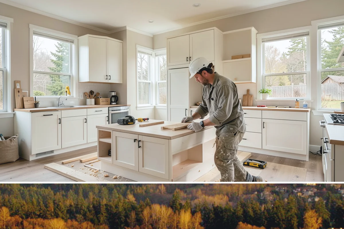 Garage Attic Storage in Kenmore, King County, WA - Overhead storage work happens year-round indoors, with fall a common choice for stowing summer gear before the wet season arrives.