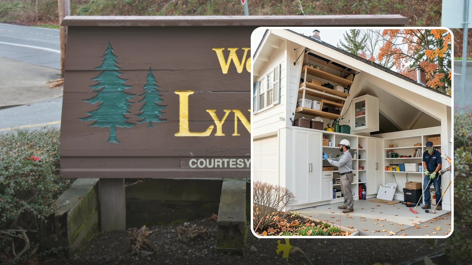 Garage Attic Storage in Lynnwood, Snohomish County, WA - Adding overhead attic storage and access to capture unused space above the garage.