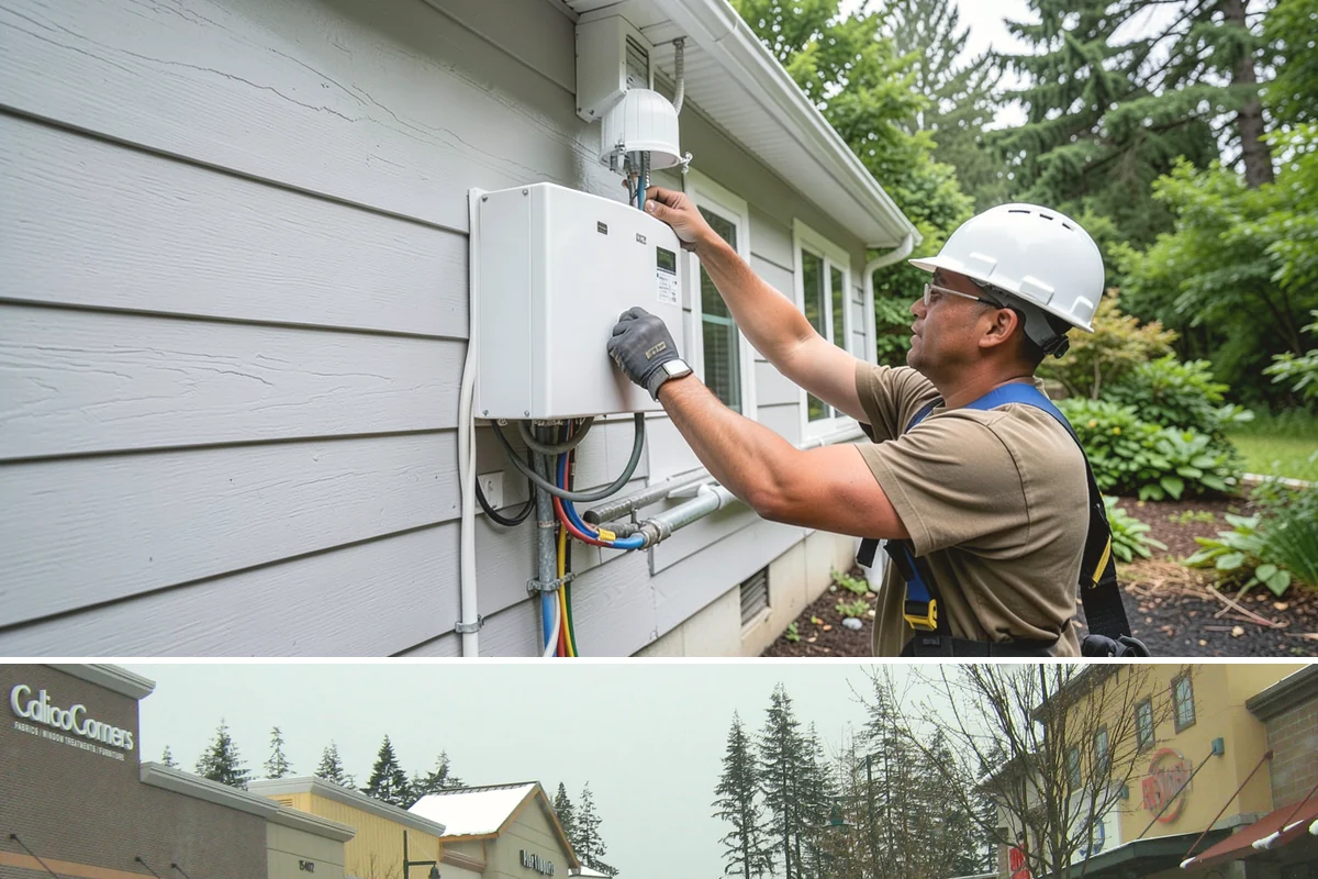 Garage Attic Storage in Mill Creek, Snohomish County, WA - Overhead storage work happens year-round indoors, with fall a common choice for stowing summer gear before the wet season arrives.