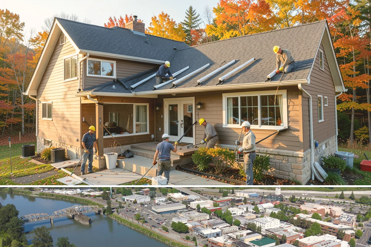 Garage Attic Storage in Mount Vernon, Skagit County, WA - Overhead storage work happens year-round indoors, with fall a common choice for stowing summer gear before the wet season arrives.