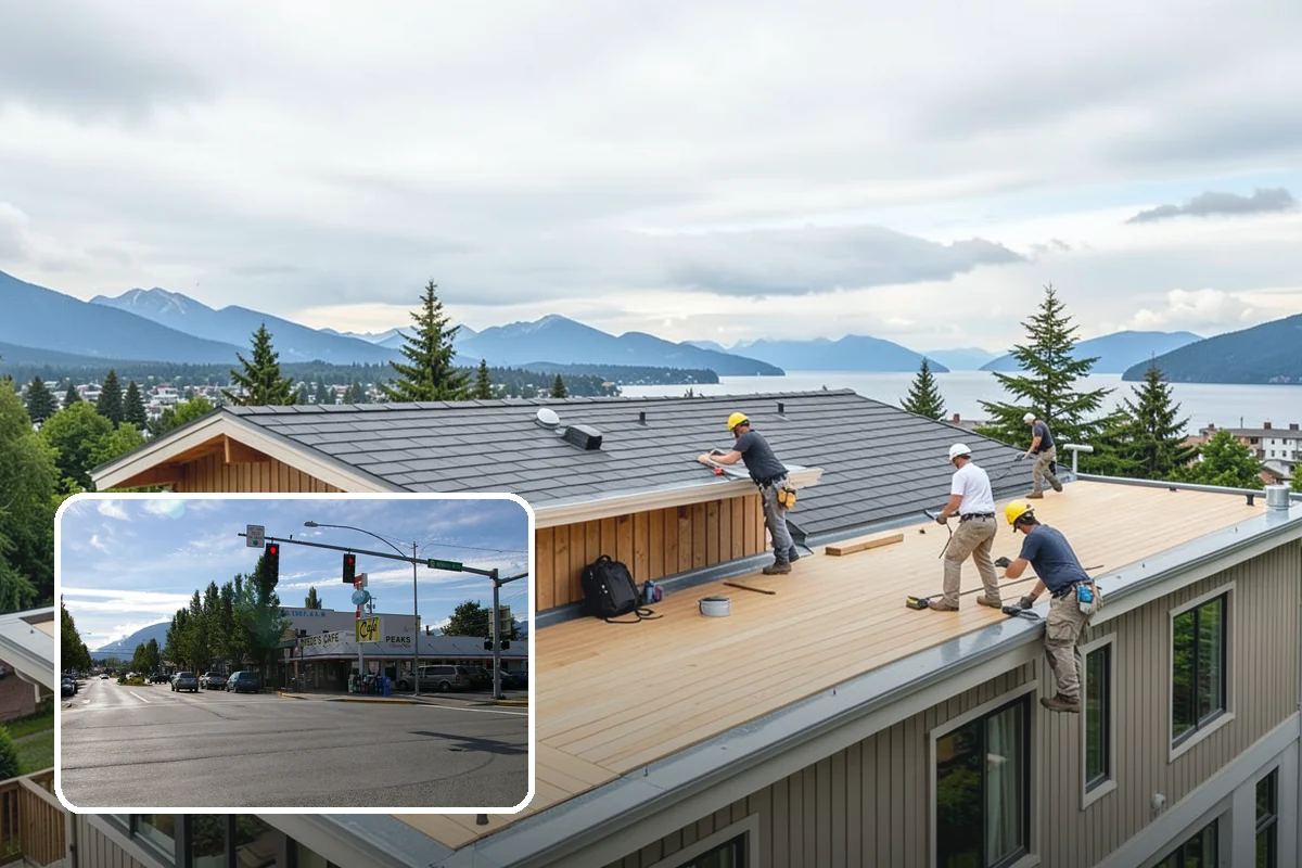 Garage Attic Storage in North Bend, King County, WA - Uses otherwise wasted overhead space