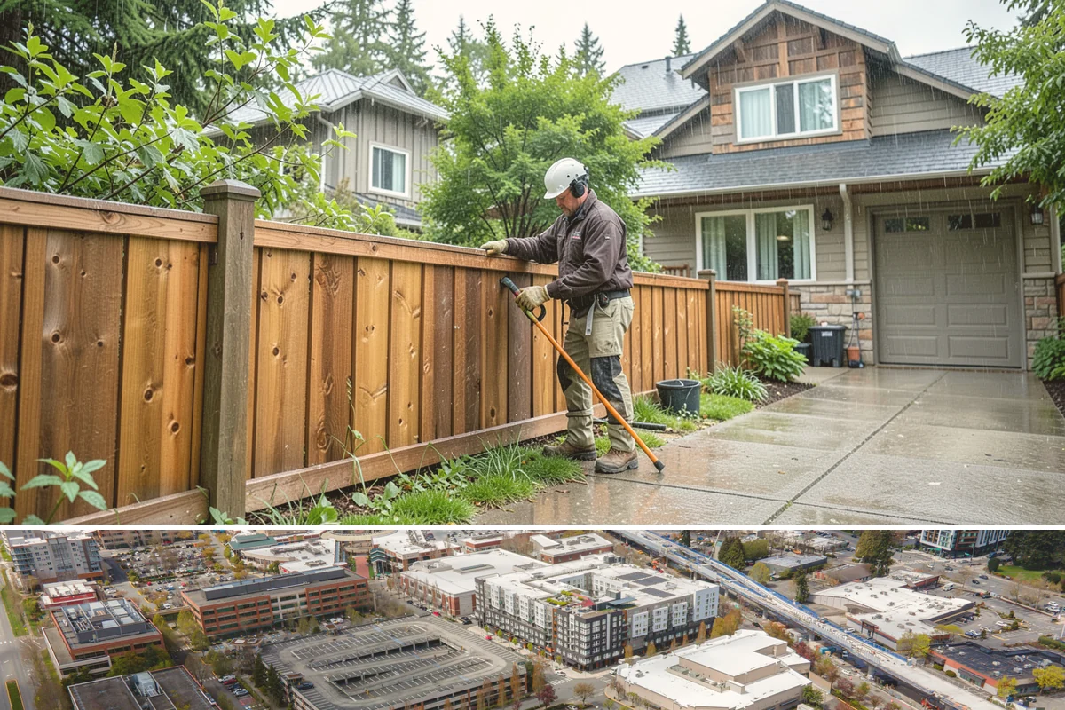 Garage Attic Storage in Redmond, King County, WA - Overhead storage work happens year-round indoors, with fall a common choice for stowing summer gear before the wet season arrives.