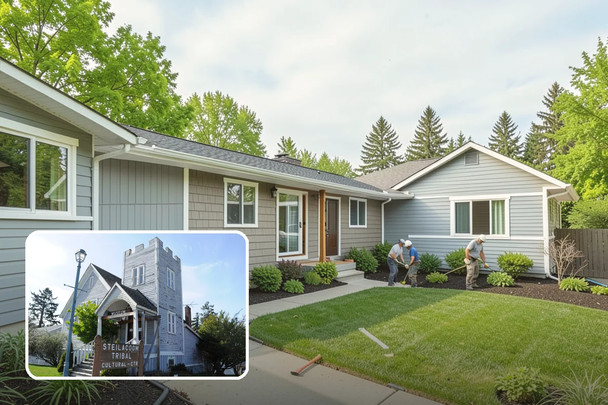 Garage Attic Storage in Steilacoom, Pierce County, WA - Uses otherwise wasted overhead space