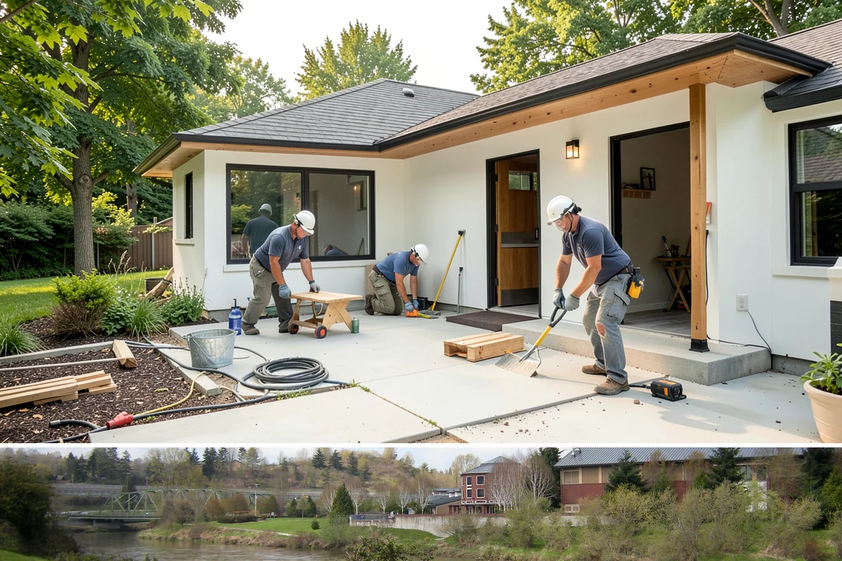 Garage Attic Storage in Tukwila, King County, WA - Overhead storage work happens year-round indoors, with fall a common choice for stowing summer gear before the wet season arrives.