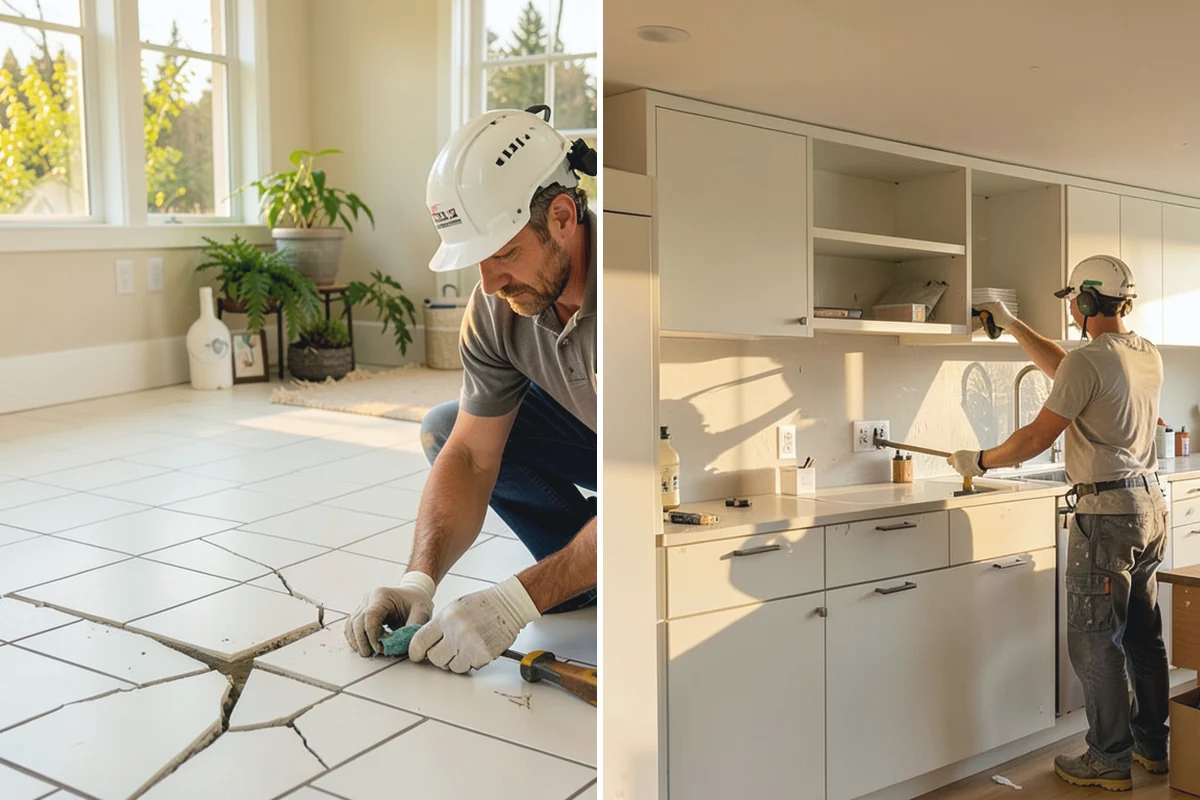 Garage Cabinet Installation in Coupeville, Island County, WA - Plan cabinet layout and sizes