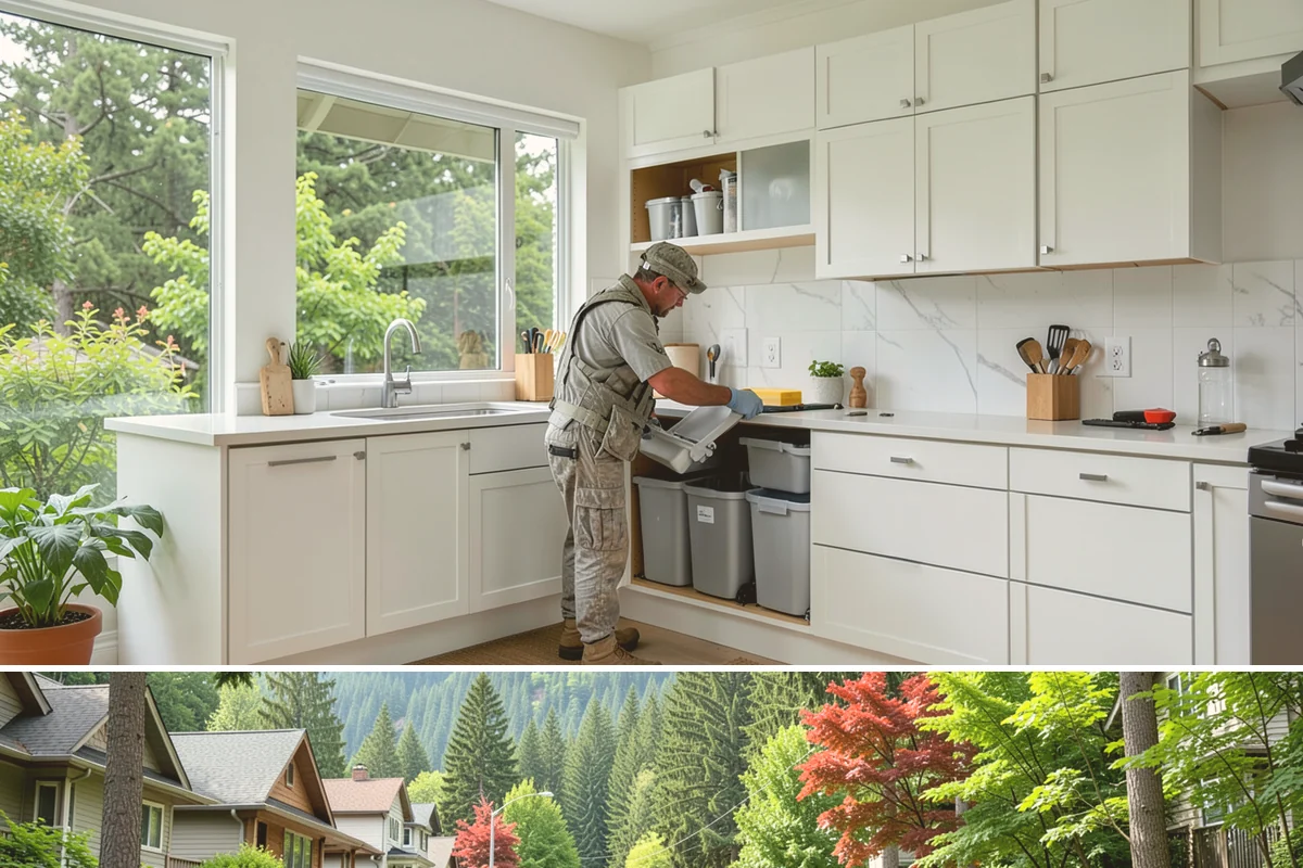 Garage Cabinet Installation in Darrington, Snohomish County, WA - Cabinet installs run year-round indoors, and many homeowners schedule them alongside other off-season garage upgrades.