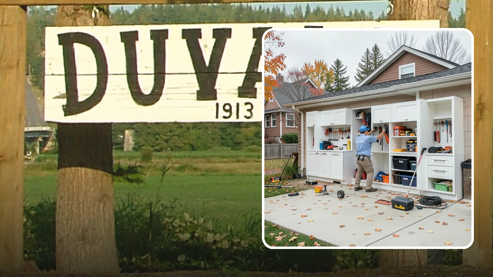 Garage Cabinet Installation in Duvall, King County, WA - Installing durable garage cabinets that enclose clutter and shield contents from dust and dampness.