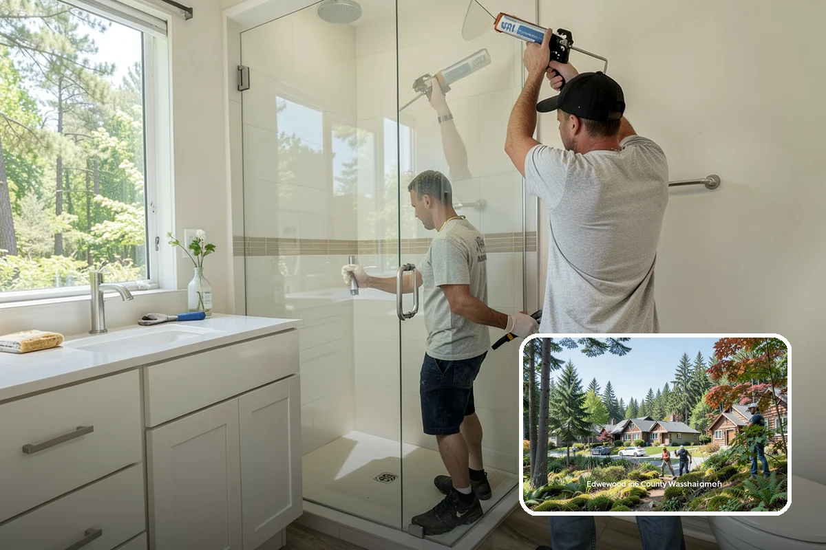 Garage Cabinet Installation in Edgewood, Pierce County, WA - Hides clutter behind clean doors