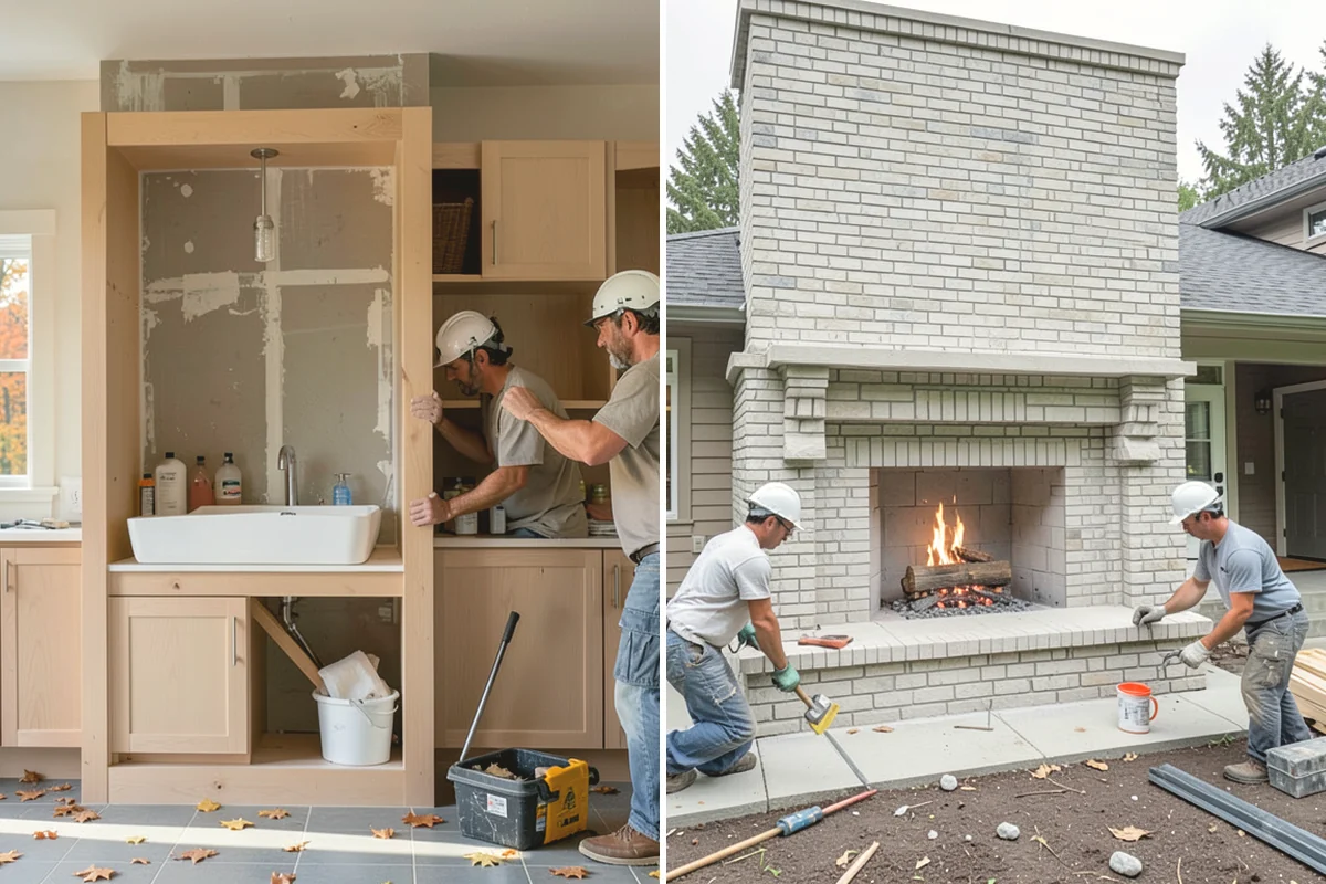 Garage Cabinet Installation in Edgewood, Pierce County, WA - Plan cabinet layout and sizes