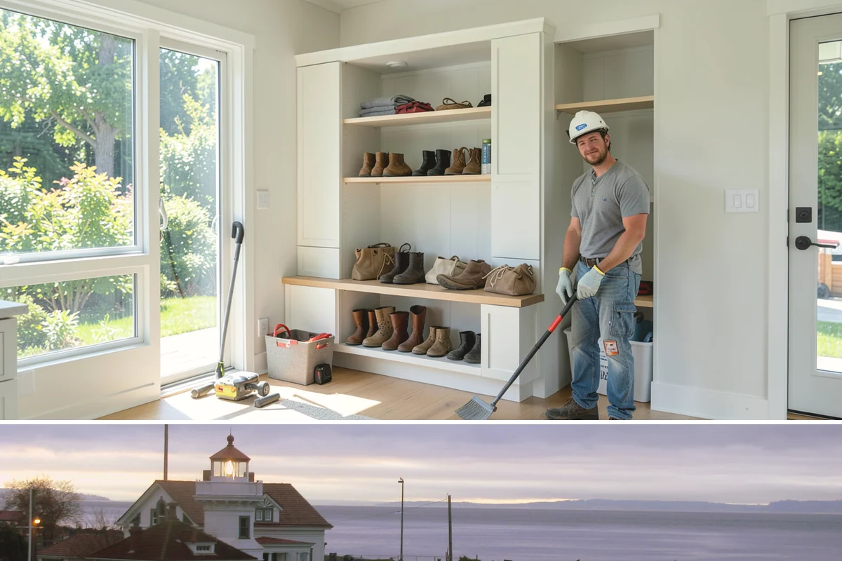 Garage Cabinet Installation in Mukilteo, Snohomish County, WA - Cabinet installs run year-round indoors, and many homeowners schedule them alongside other off-season garage upgrades.