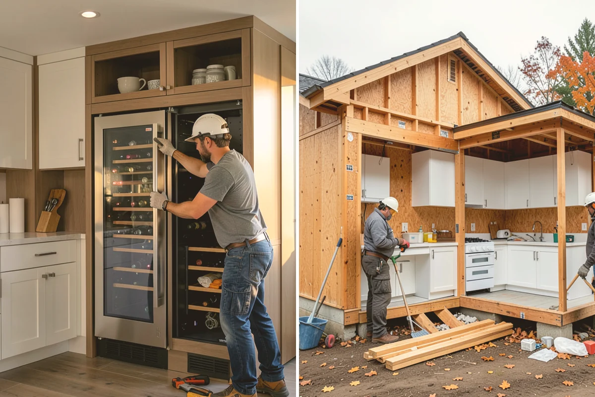 Garage Cabinet Installation in Orting, Pierce County, WA - Plan cabinet layout and sizes