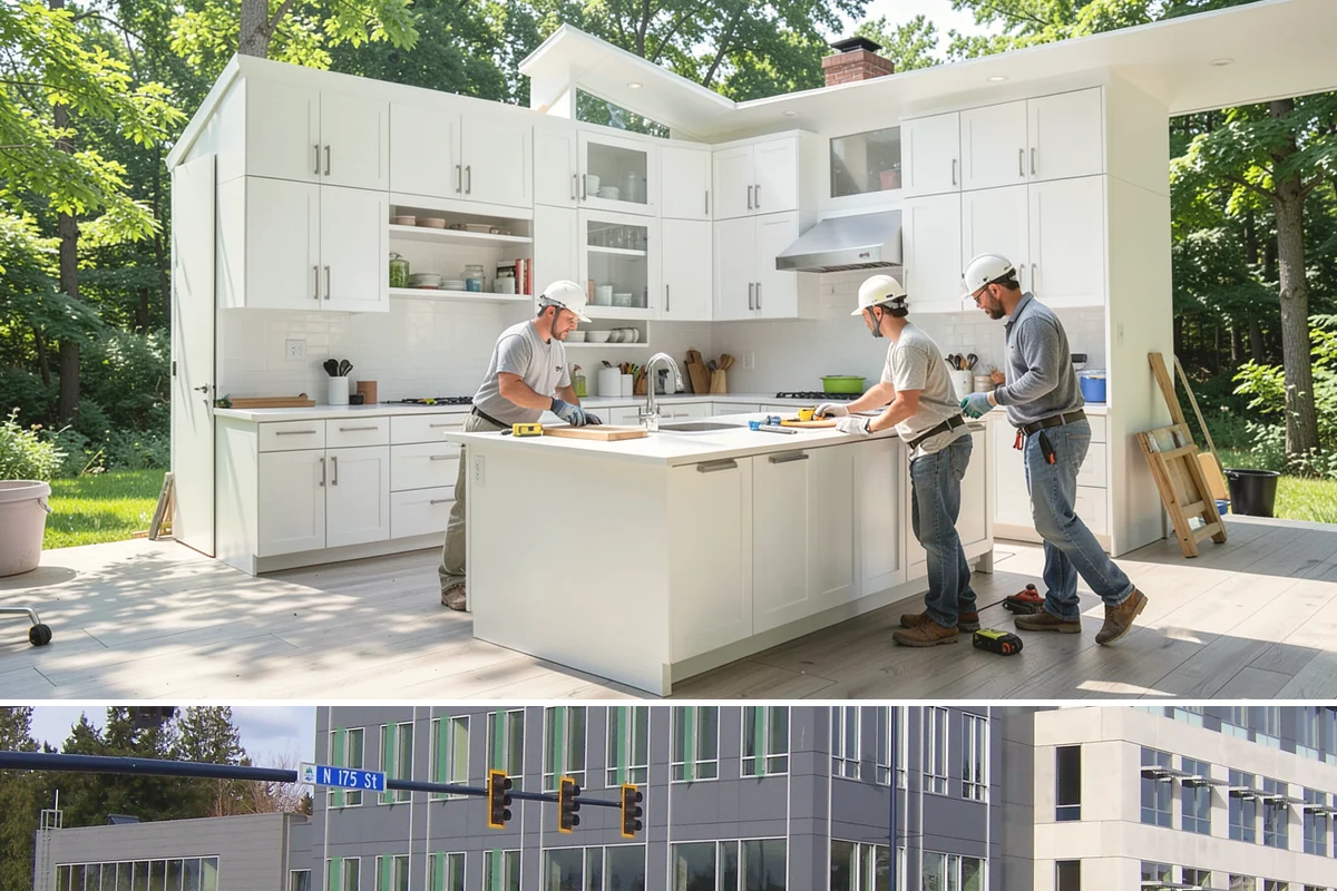 Garage Cabinet Installation in Shoreline, King County, WA - Cabinet installs run year-round indoors, and many homeowners schedule them alongside other off-season garage upgrades.