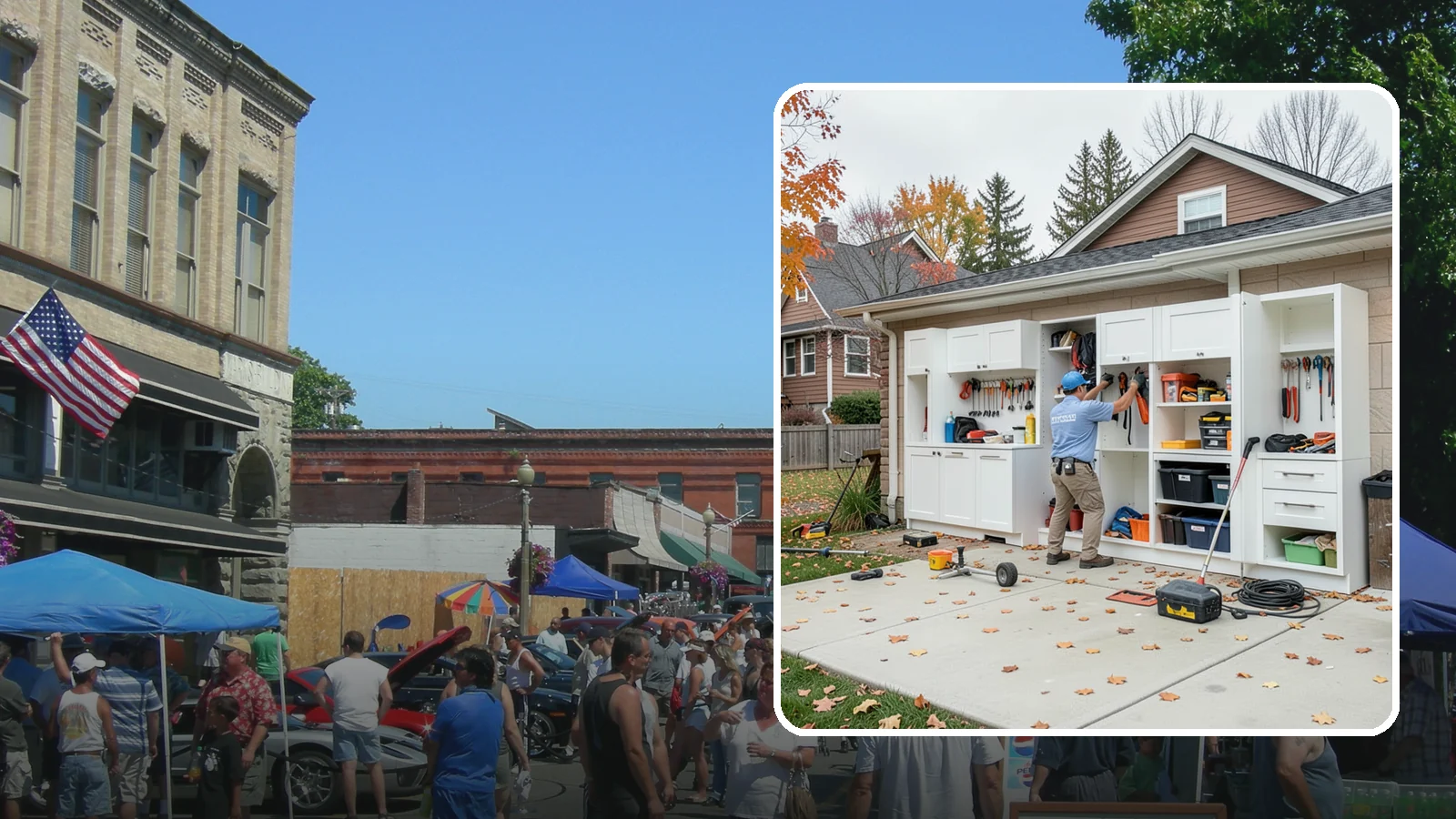 Garage Cabinet Installation in Snohomish, Snohomish County, WA - Installing durable garage cabinets that enclose clutter and shield contents from dust and dampness.