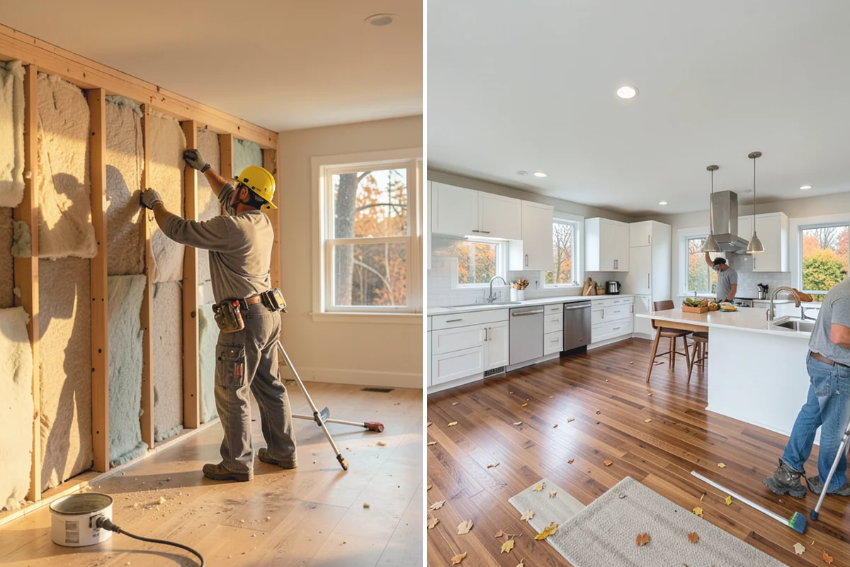 Garage Cabinet Installation in South Prairie, Pierce County, WA - Plan cabinet layout and sizes