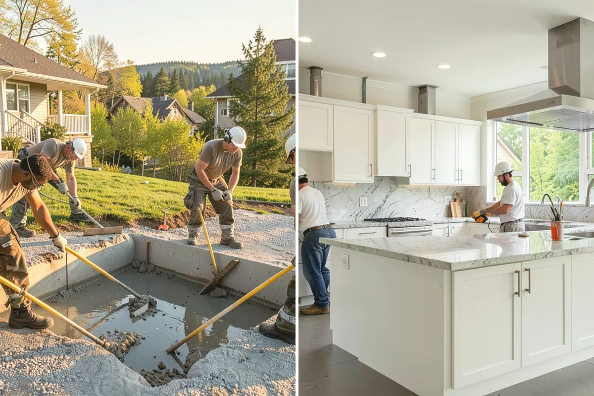 Garage Cabinet Installation in University Place, Pierce County, WA - Plan cabinet layout and sizes