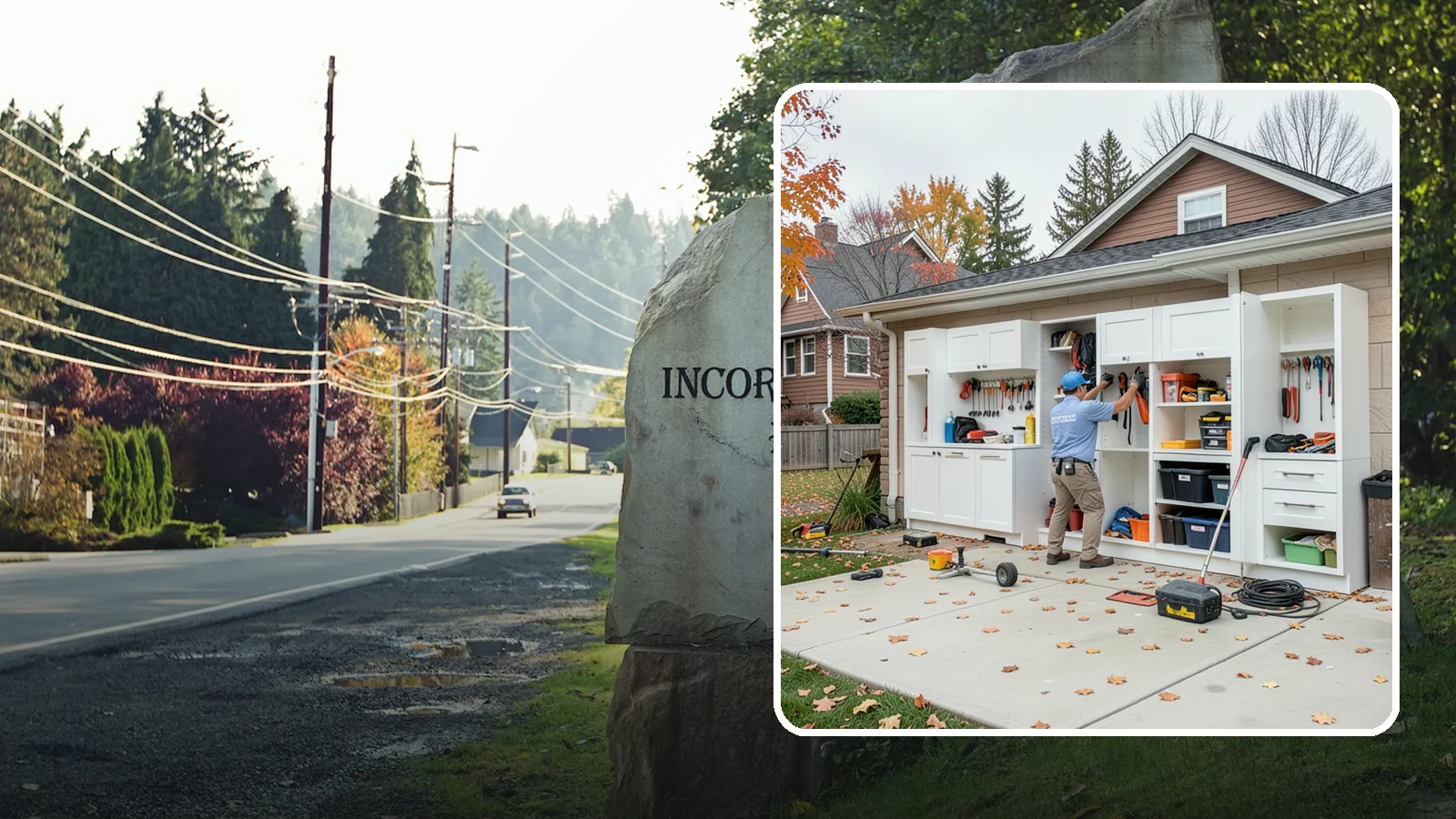 Garage Cabinet Installation in Wilkeson, Pierce County, WA - Installing durable garage cabinets that enclose clutter and shield contents from dust and dampness.