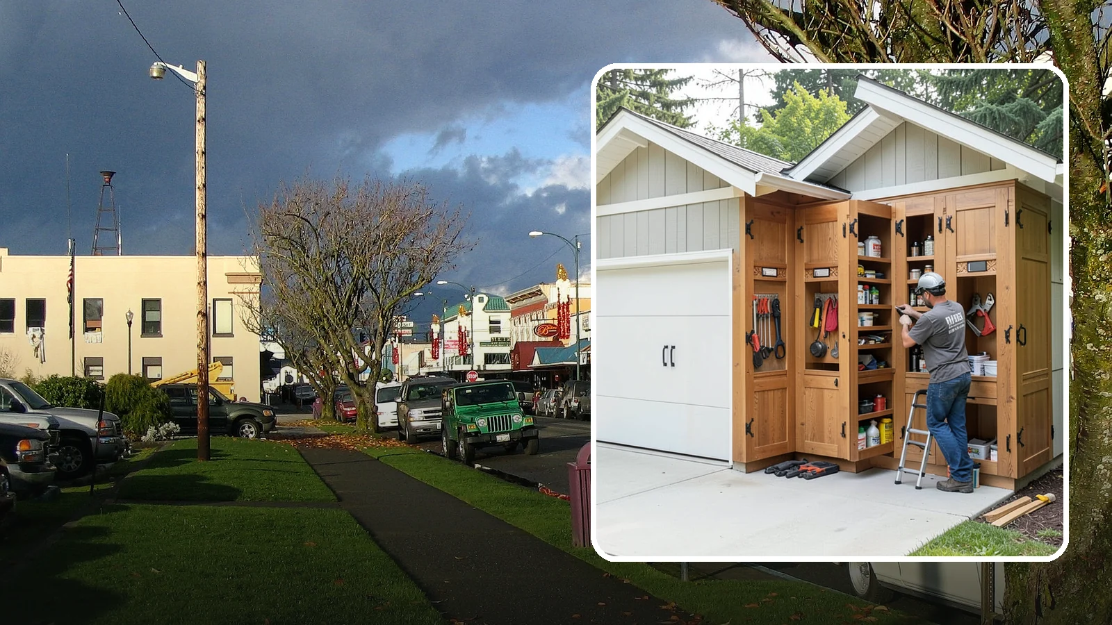 Garage Cabinetry in Arlington, Snohomish County, WA - Installing rugged garage cabinetry that keeps tools, gear, and supplies organized and off the floor.