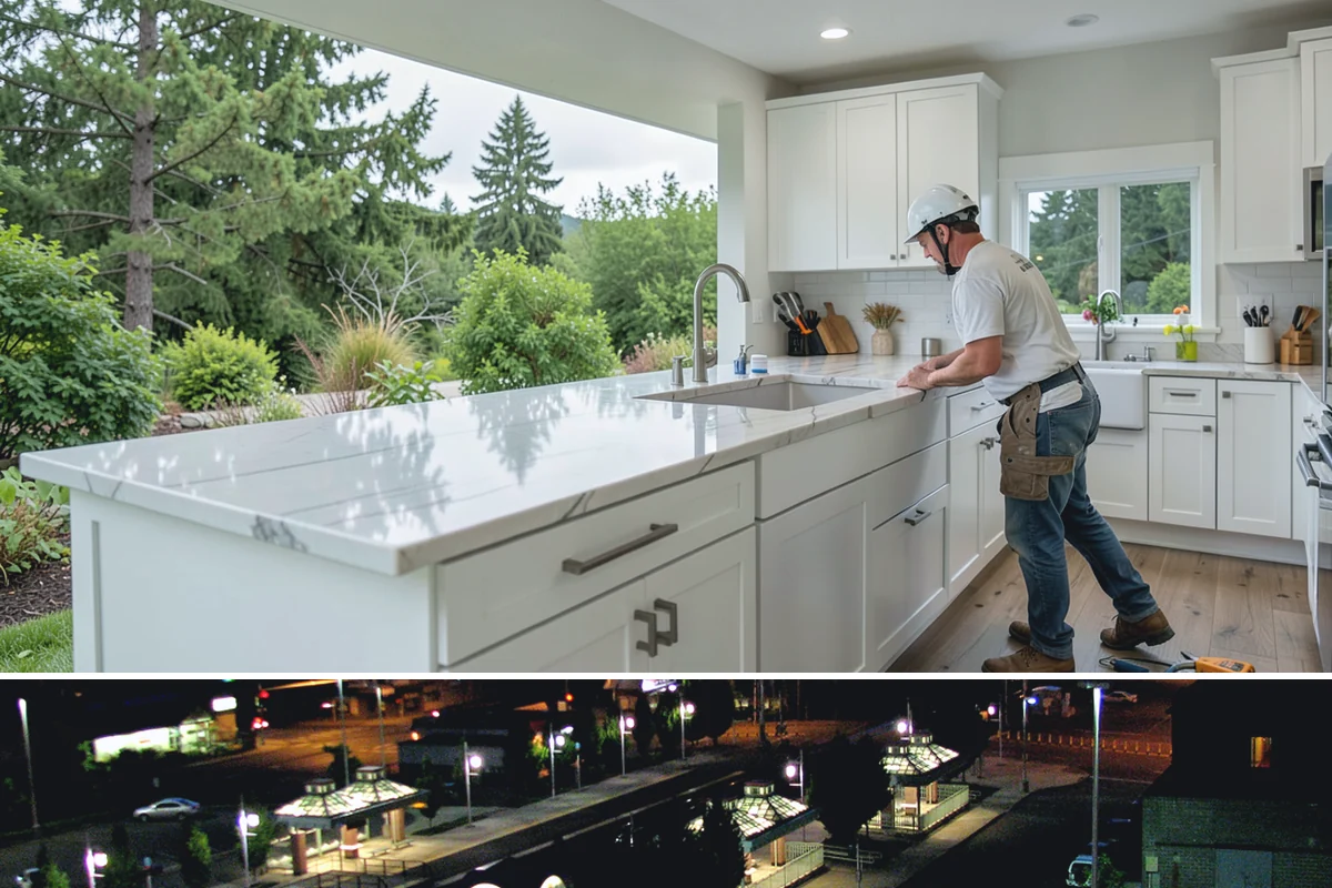 Garage Cabinetry in Auburn, King County, WA - Garage cabinetry can be installed year-round, with mild, dry days ideal if the garage stays open during work.