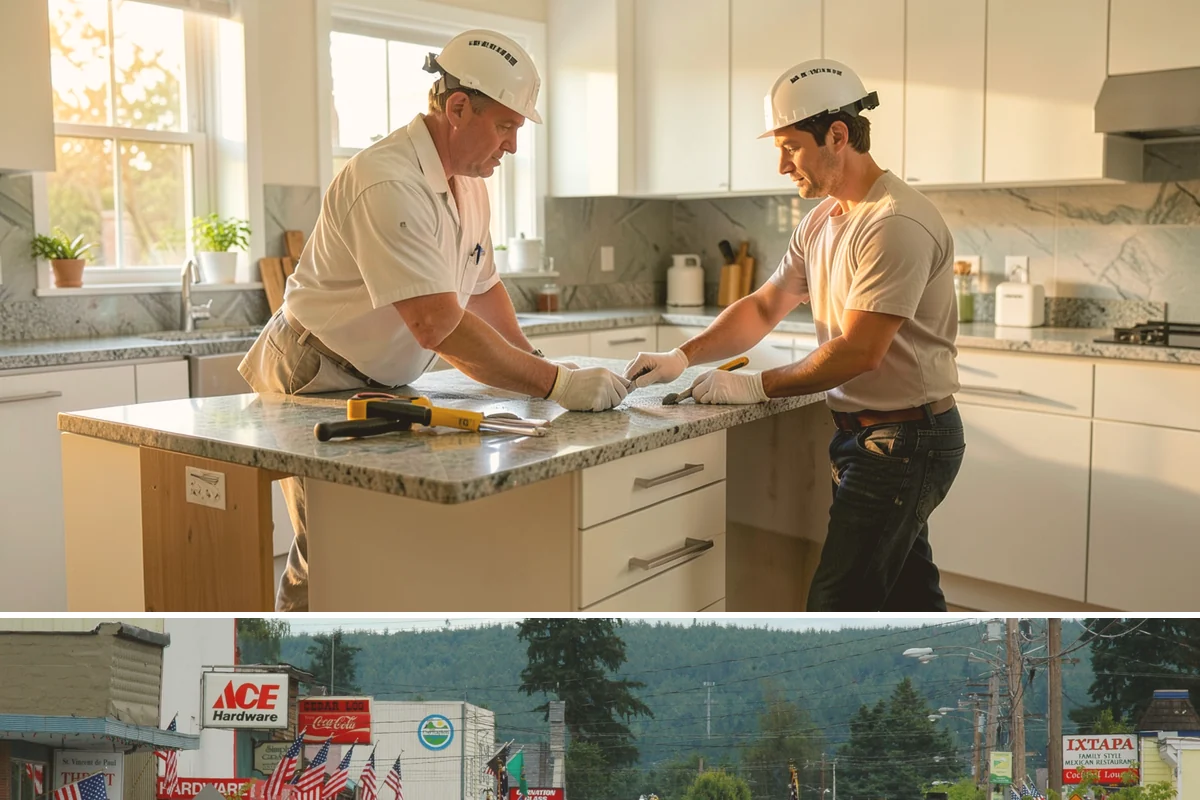 Garage Cabinetry in Carnation, King County, WA - Garage cabinetry can be installed year-round, with mild, dry days ideal if the garage stays open during work.