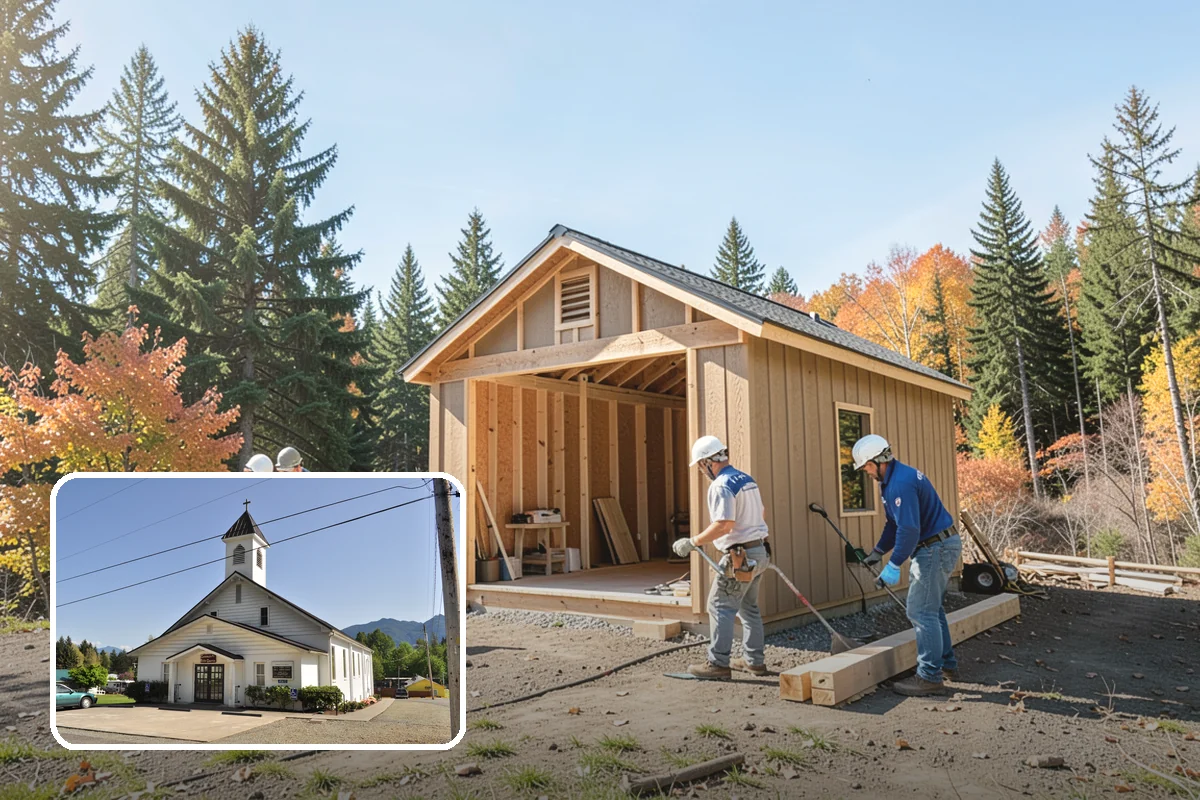 Garage Cabinetry in Concrete, Skagit County, WA - Sturdy storage for tools and gear