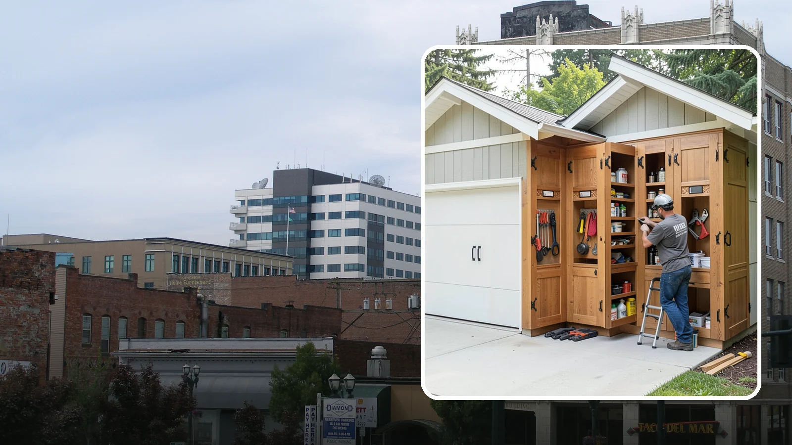 Garage Cabinetry in Everett, Snohomish County, WA - Installing rugged garage cabinetry that keeps tools, gear, and supplies organized and off the floor.
