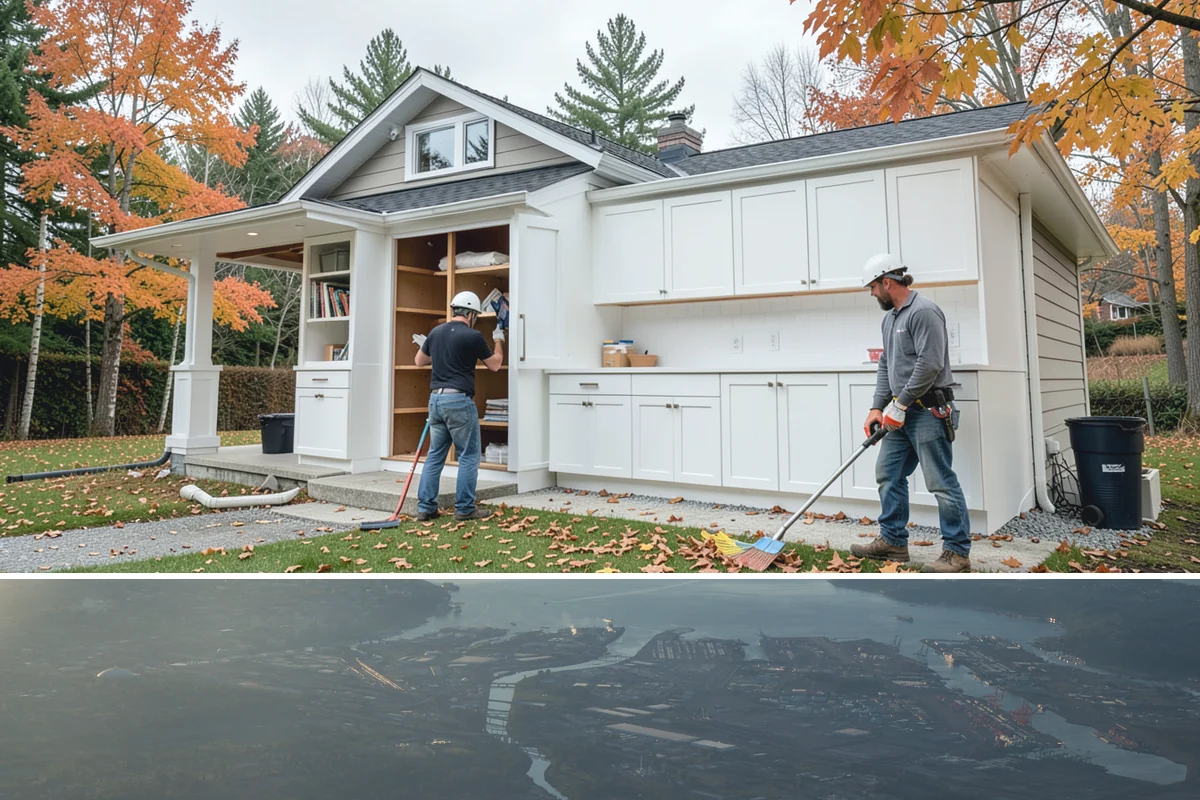 Garage Cabinetry in Fife, Pierce County, WA - Garage cabinetry can be installed year-round, with mild, dry days ideal if the garage stays open during work.
