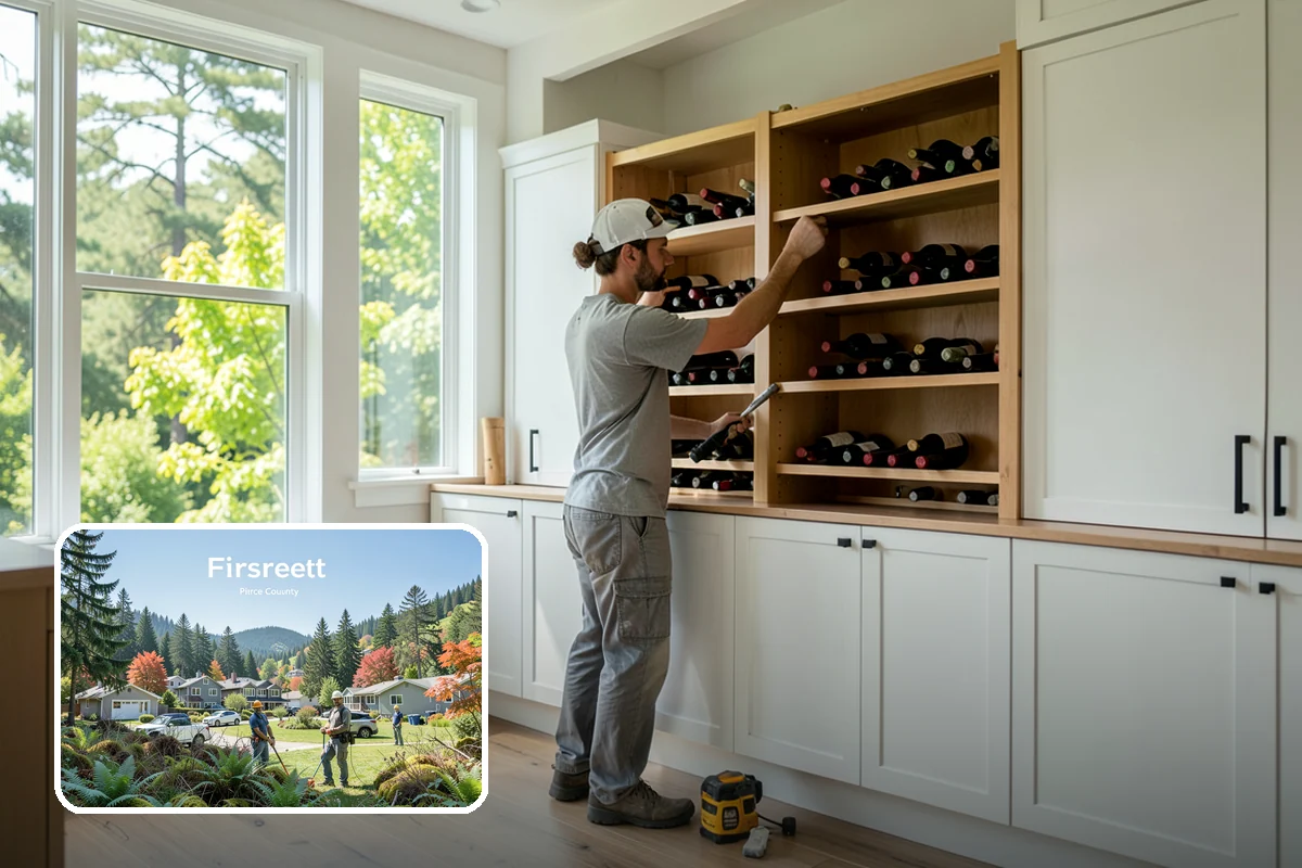 Garage Cabinetry in Fircrest, Pierce County, WA - Sturdy storage for tools and gear