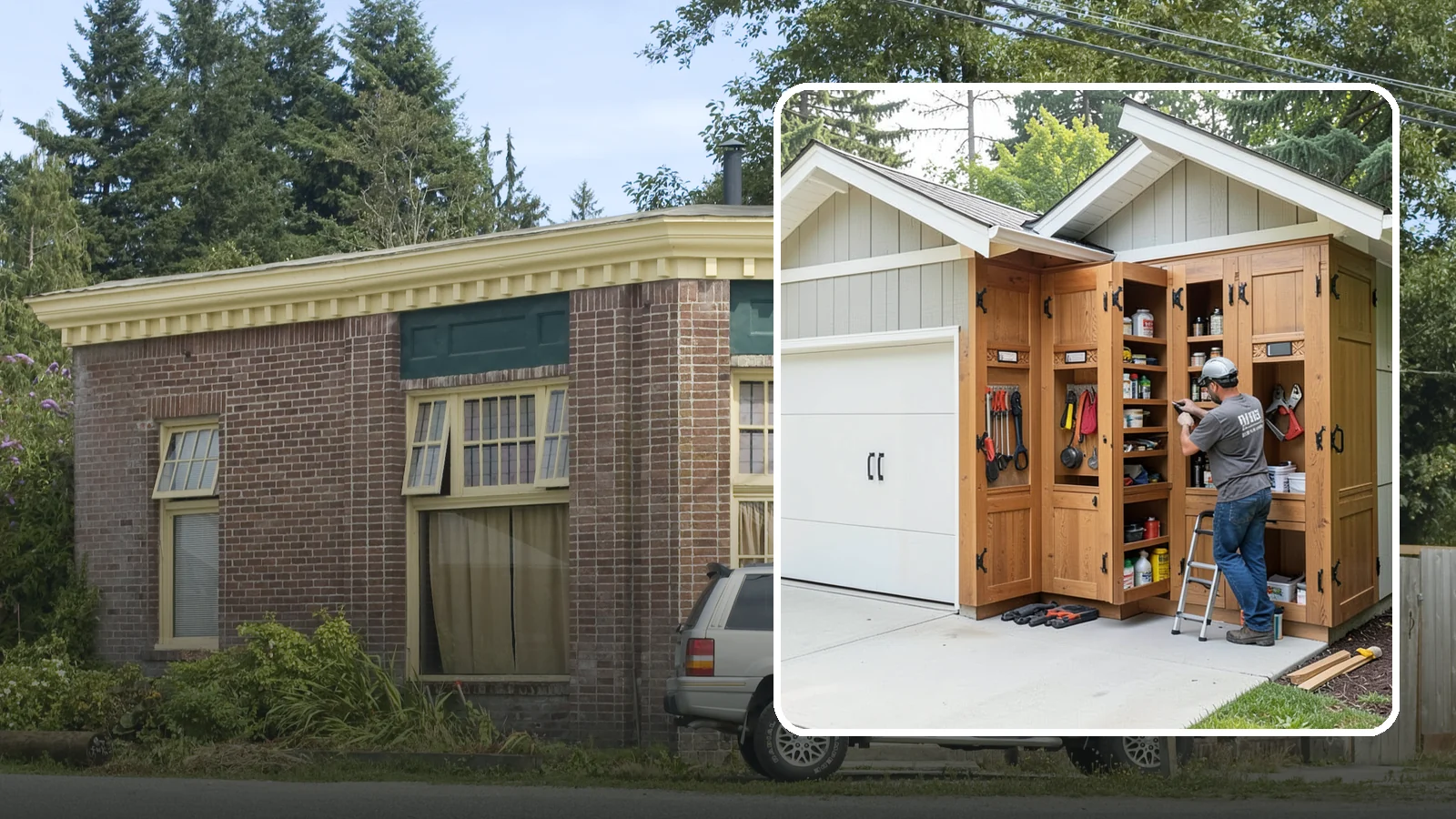 Garage Cabinetry in Hamilton, Skagit County, WA - Installing rugged garage cabinetry that keeps tools, gear, and supplies organized and off the floor.