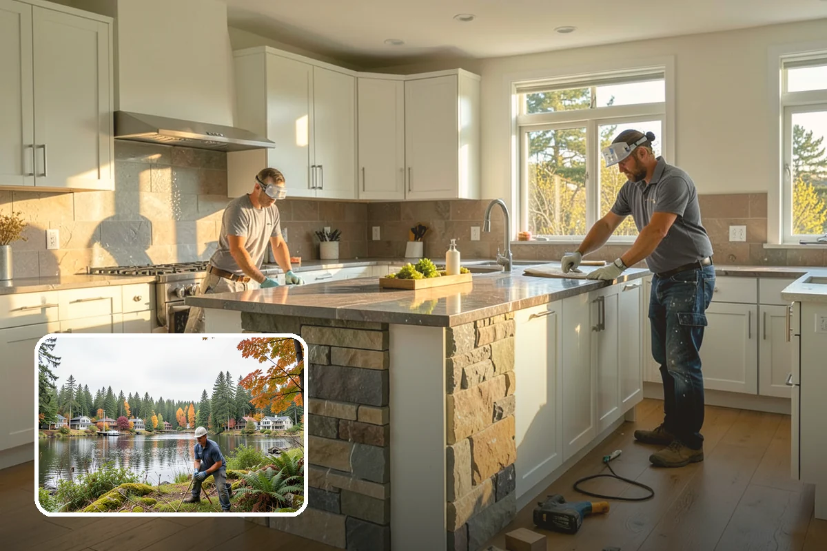 Garage Cabinetry in La Conner, Skagit County, WA - Sturdy storage for tools and gear